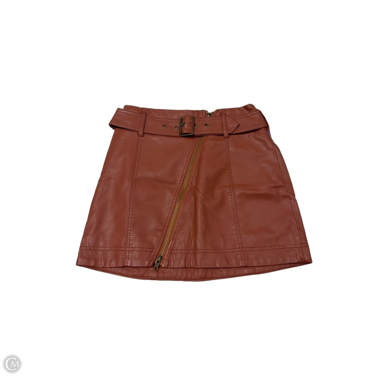 Skirt Mini & Short By Free People In Brown, Size: Xs