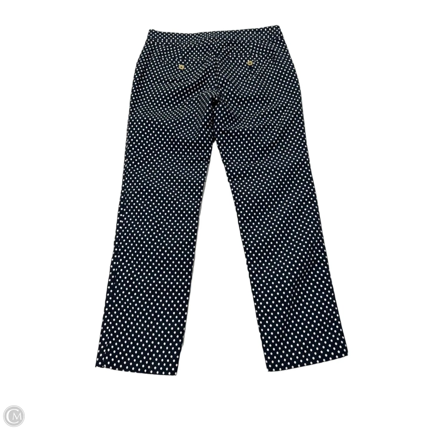 Pants Designer By Tory Burch In Polkadot Pattern, Size: 2