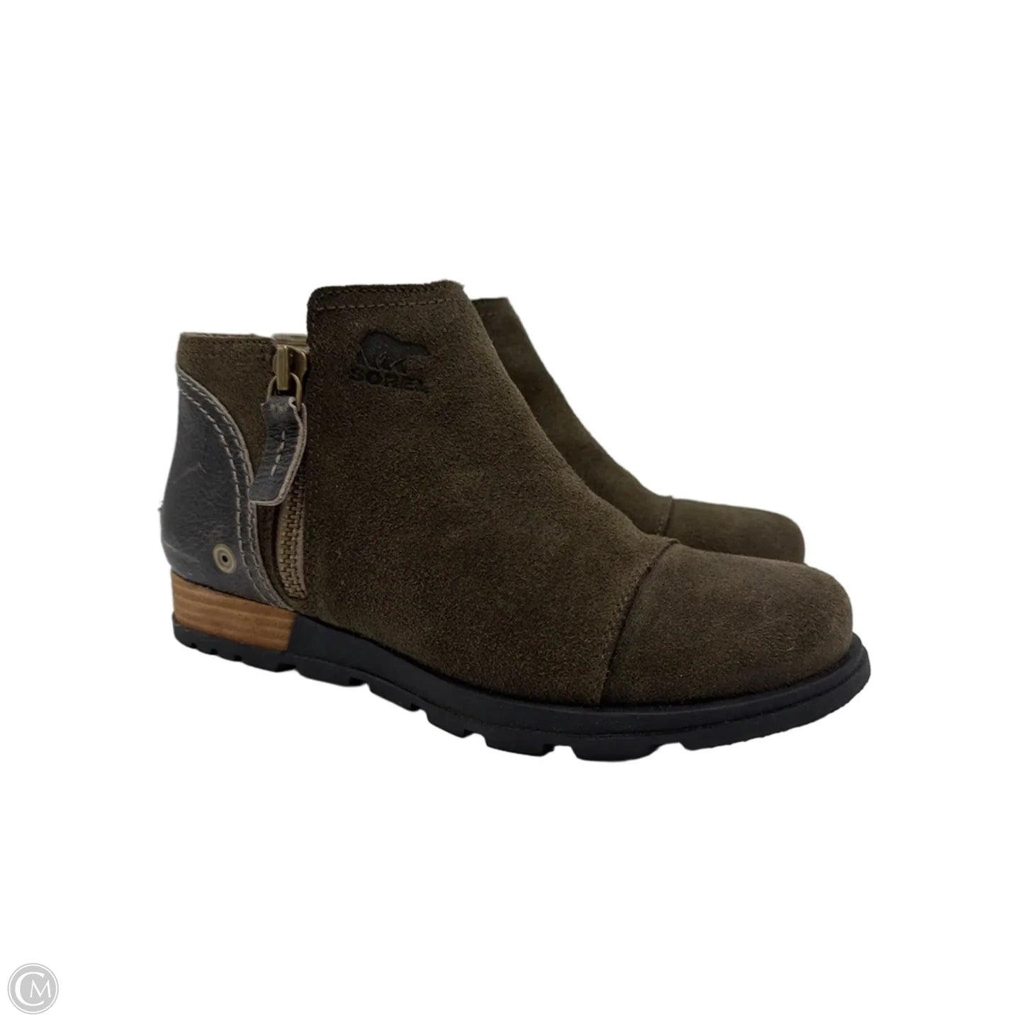 Shoes Designer By Sorel In Green, Size: 7