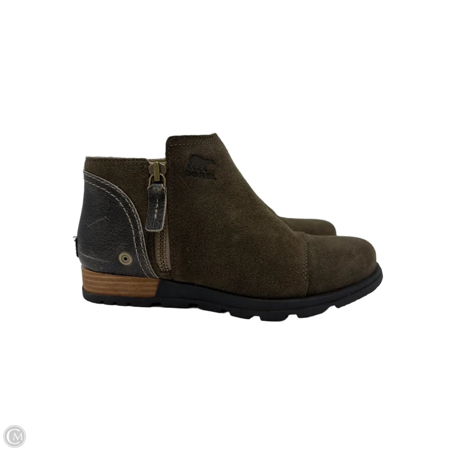 Shoes Designer By Sorel In Green, Size: 7