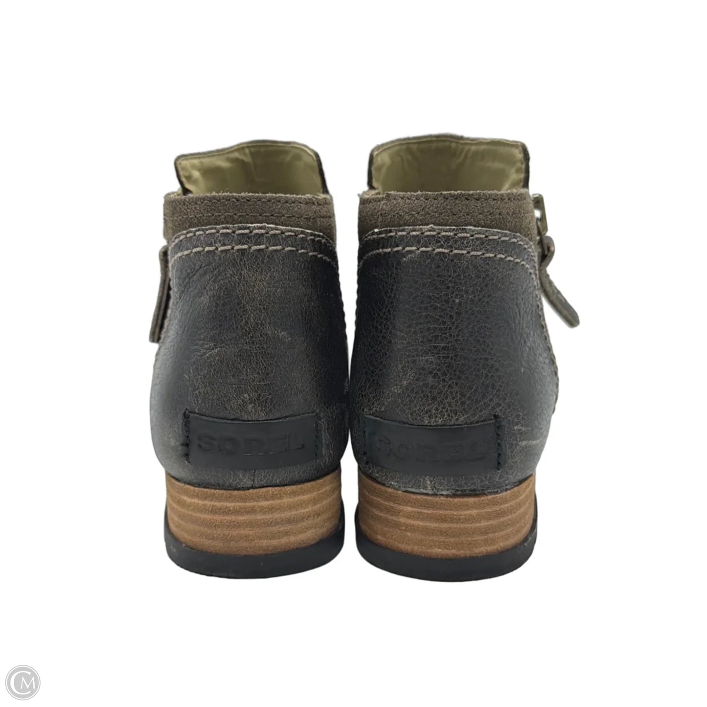 Shoes Designer By Sorel In Green, Size: 7