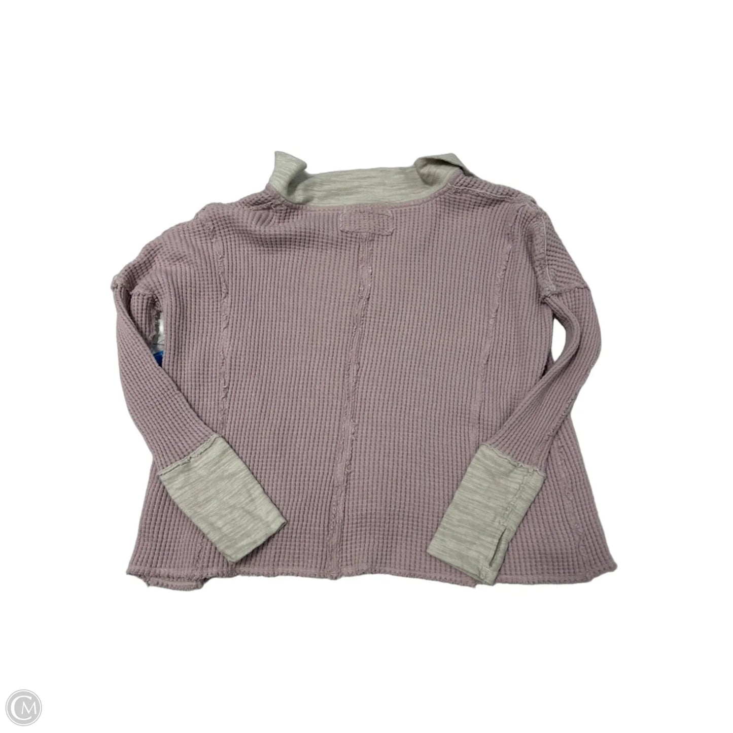 Sweatshirt Collar By Free People In Mauve, Size: S