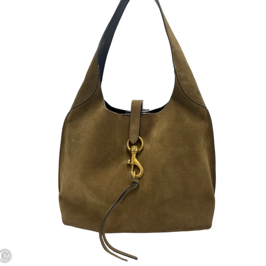 Rebecca Minkoff Mega Suede Designer Hobo Handbag