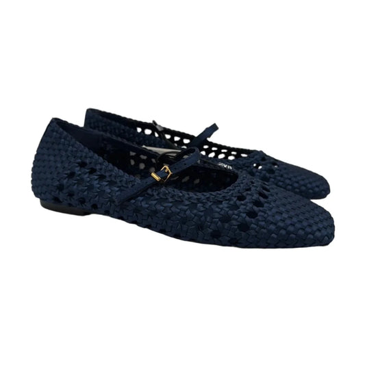 New! Shoes Flats By Zara In Navy, Size: 6.5