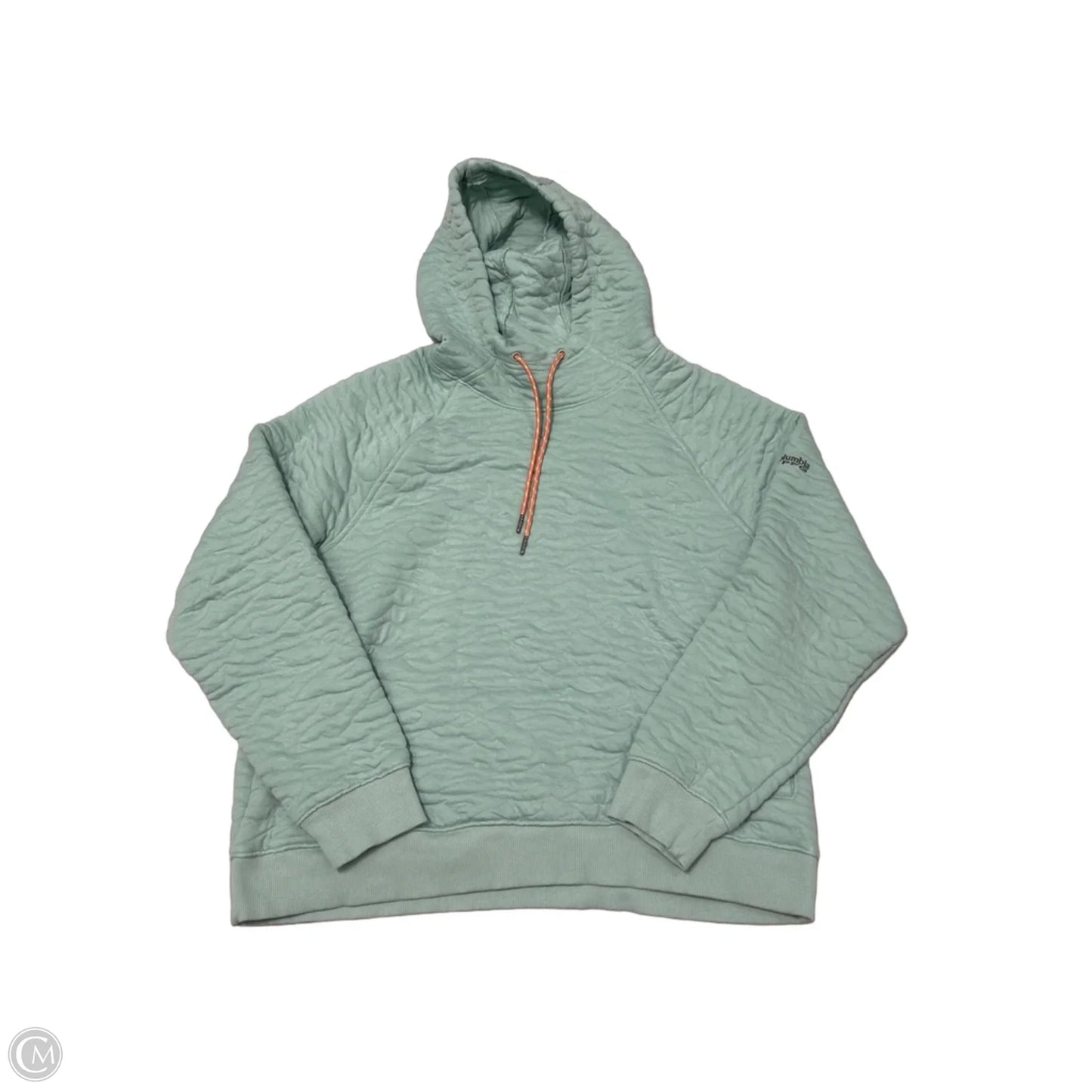 Sweatshirt Hoodie By Columbia In Green, Size: Xl