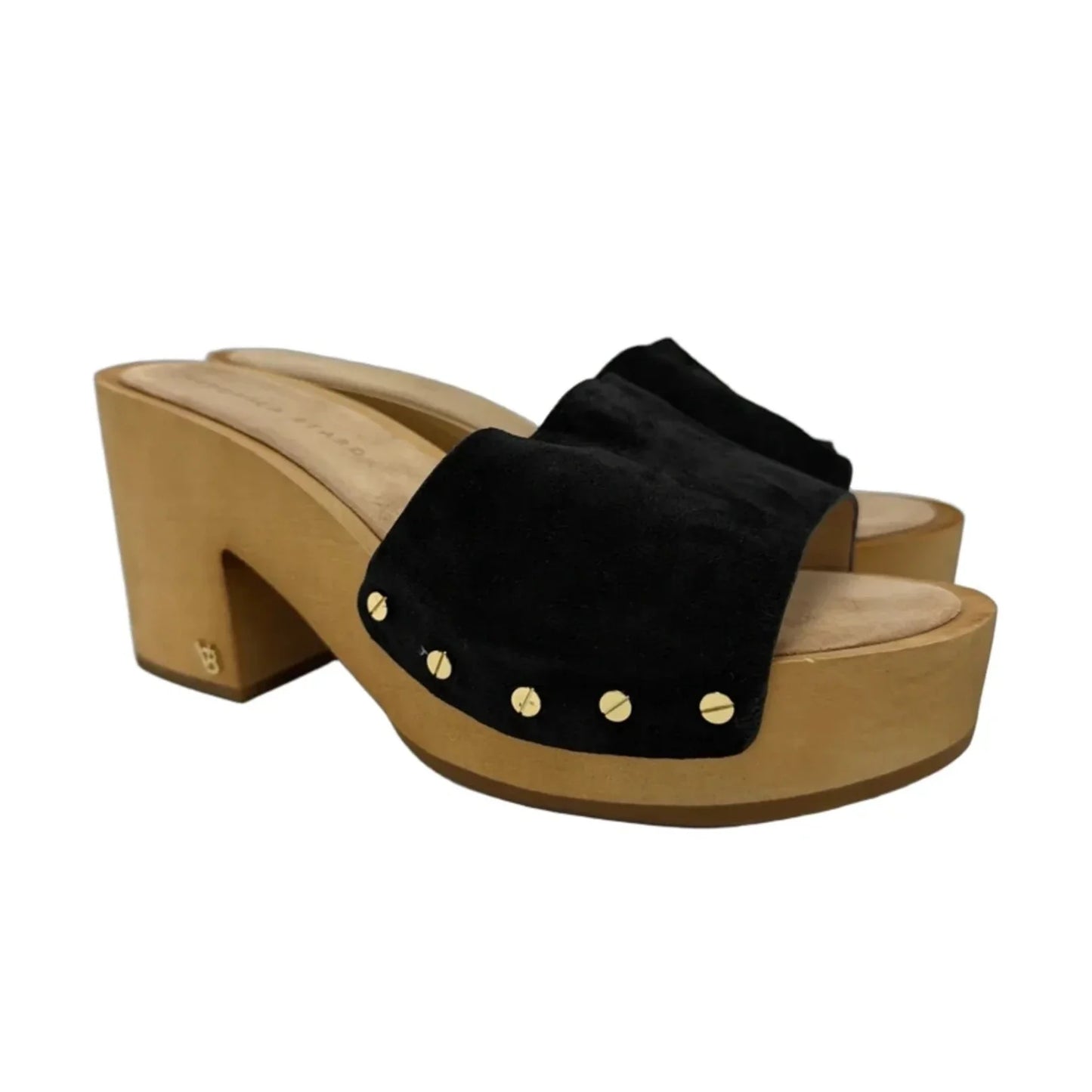 Sandals Heels Block By Veronica Beard In Black, Size: 10