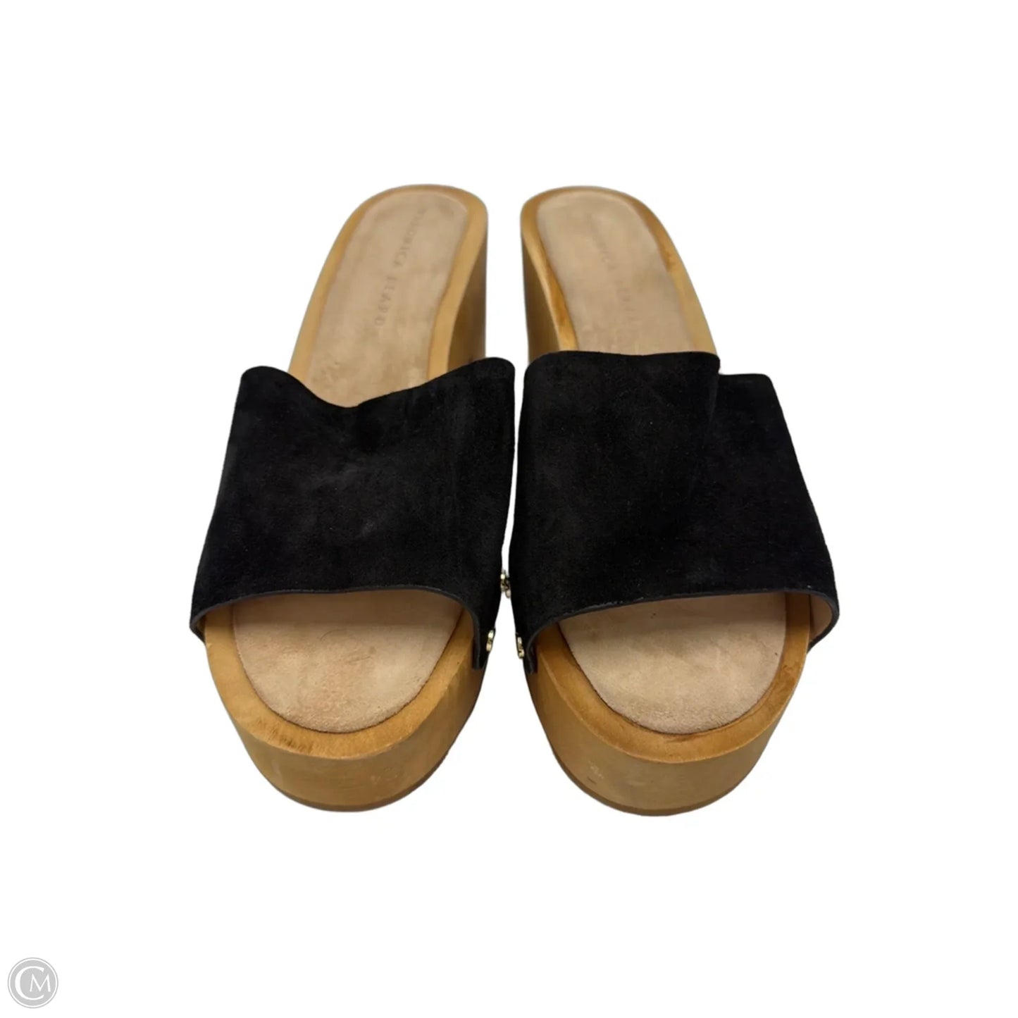 Sandals Heels Block By Veronica Beard In Black, Size: 10