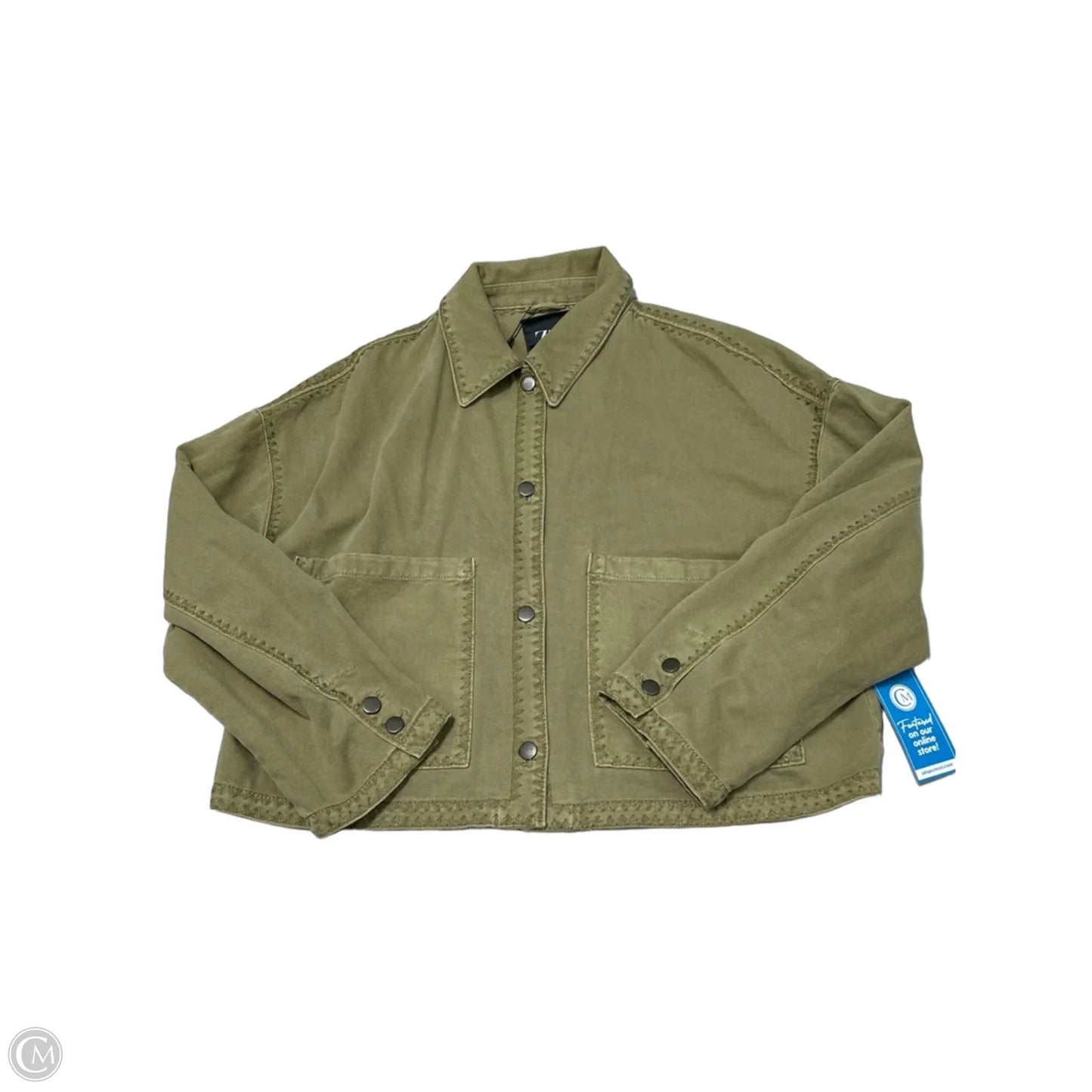 New! Jacket Other By Zara In Green, Size: Xl