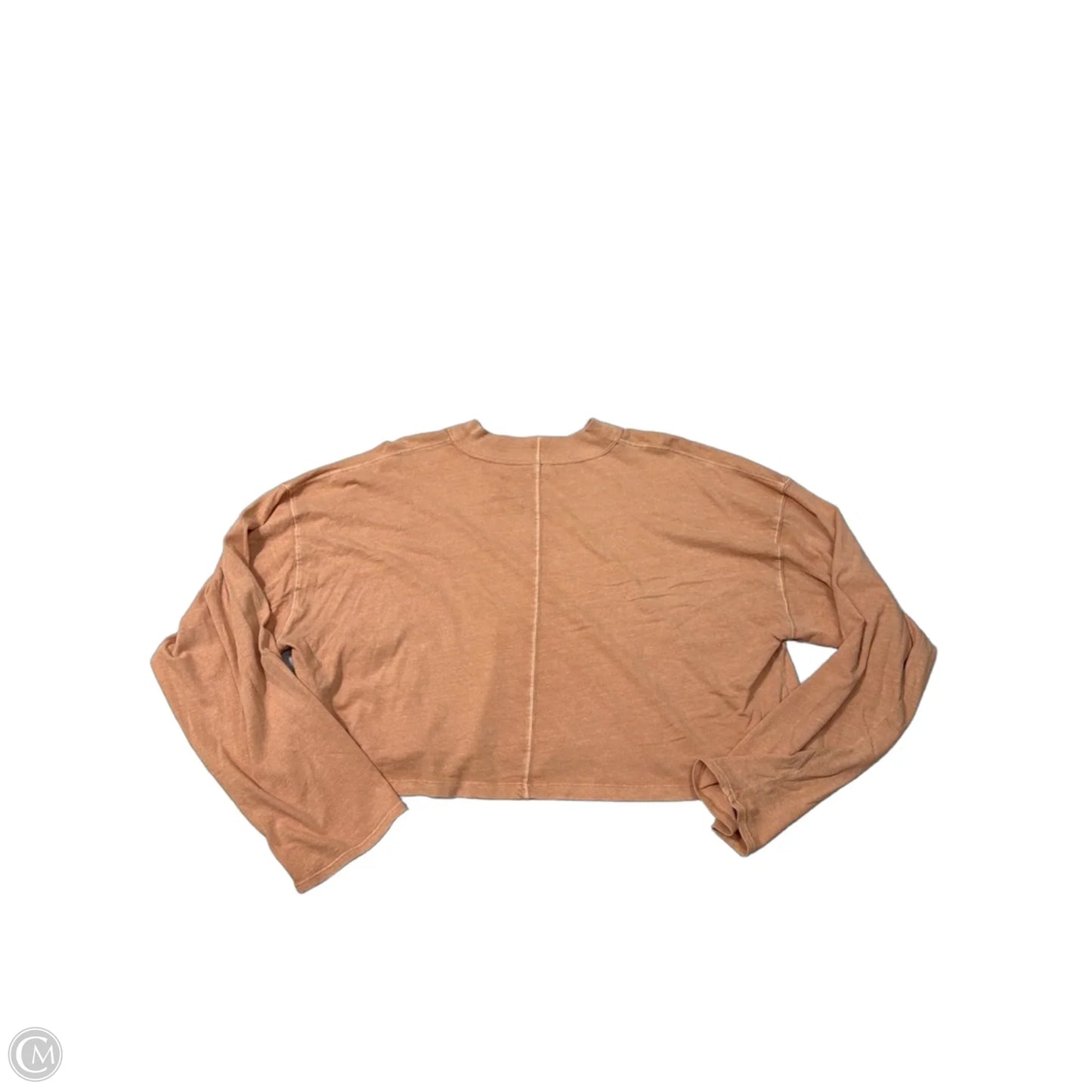 New! Top Long Sleeve By Free People In Orange, Size: L