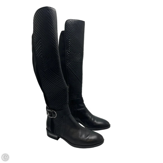 Boots Knee Heels By Vince Camuto In Black, Size: 7.5