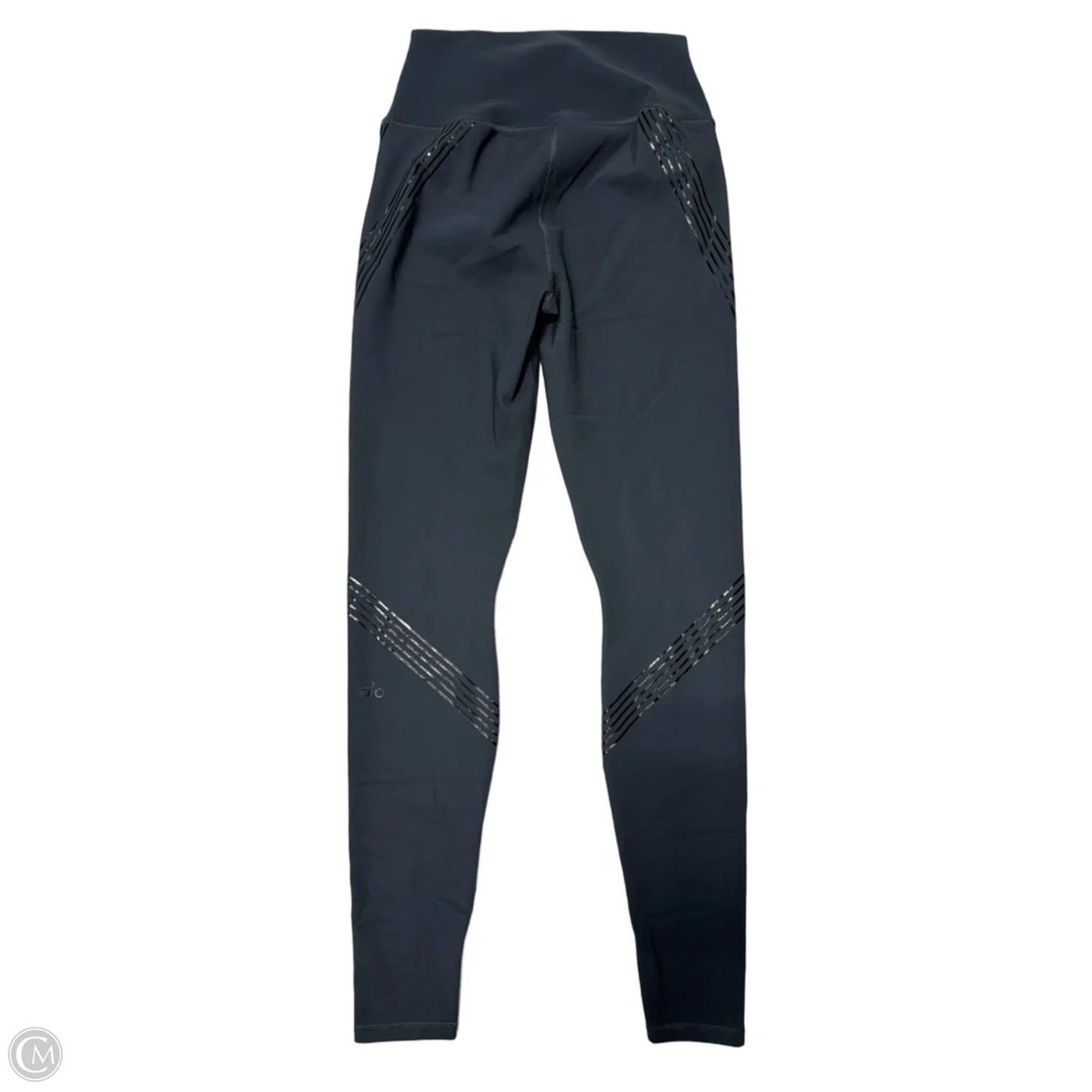 Athletic Leggings By Alo In Grey, Size: S