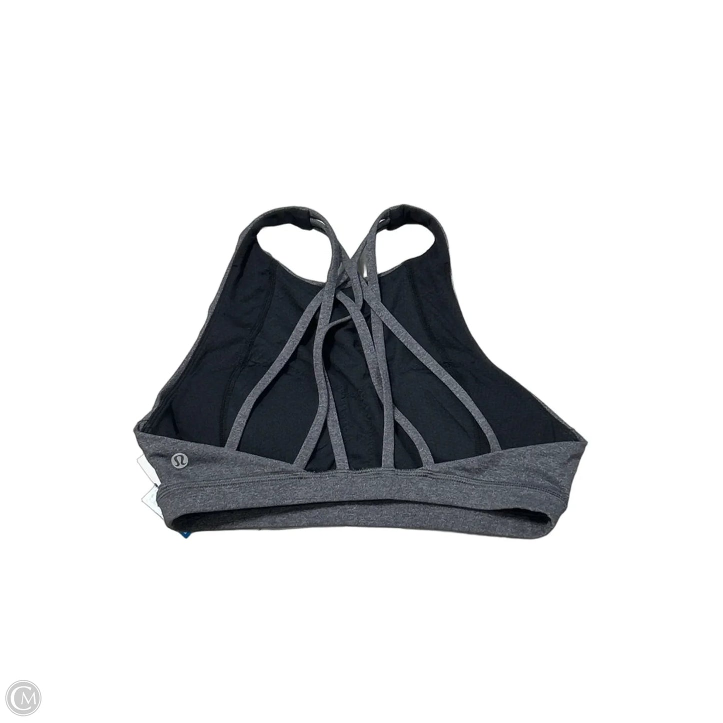 Athletic Bra By Lululemon In Grey, Size: M