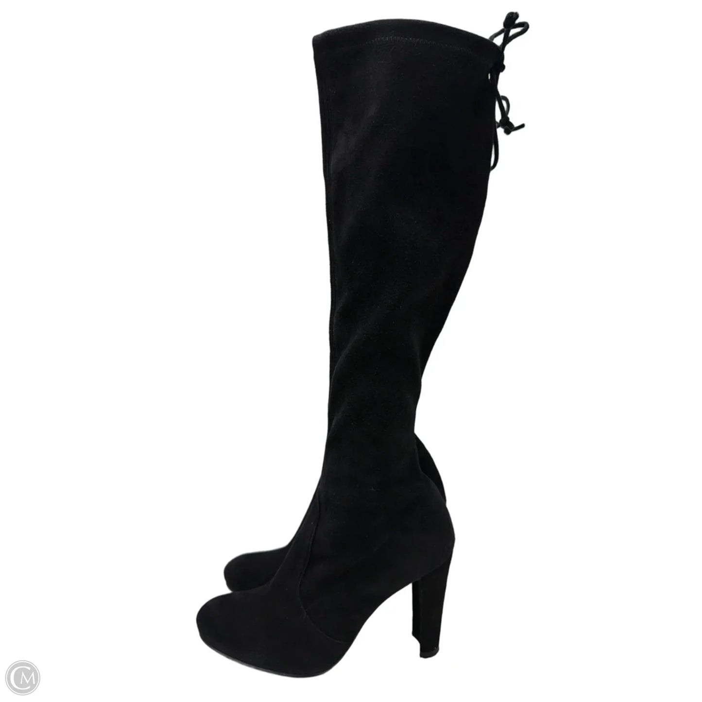 Boots Designer By Stuart Weitzman In Black, Size: 5.5