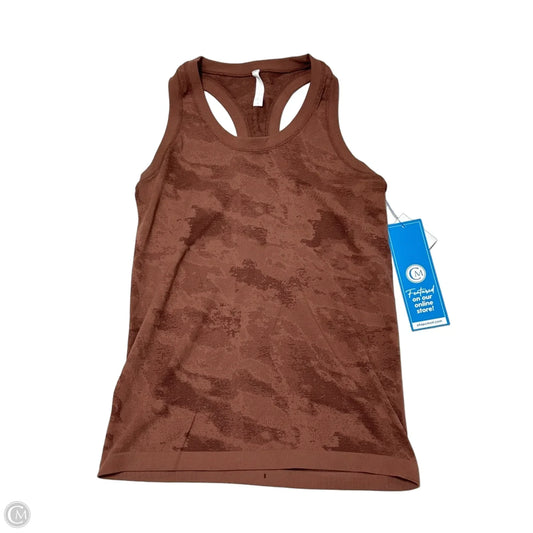 Athletic Tank Top By Athleta In Brown, Size: S