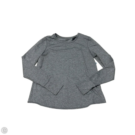Athletic Top Long Sleeve Crewneck By Athleta In Grey, Size: S