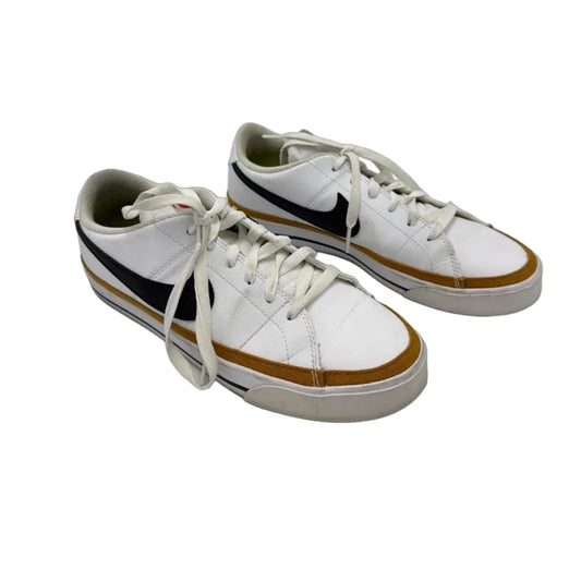 Shoes Athletic By Nike In White, Size: 9