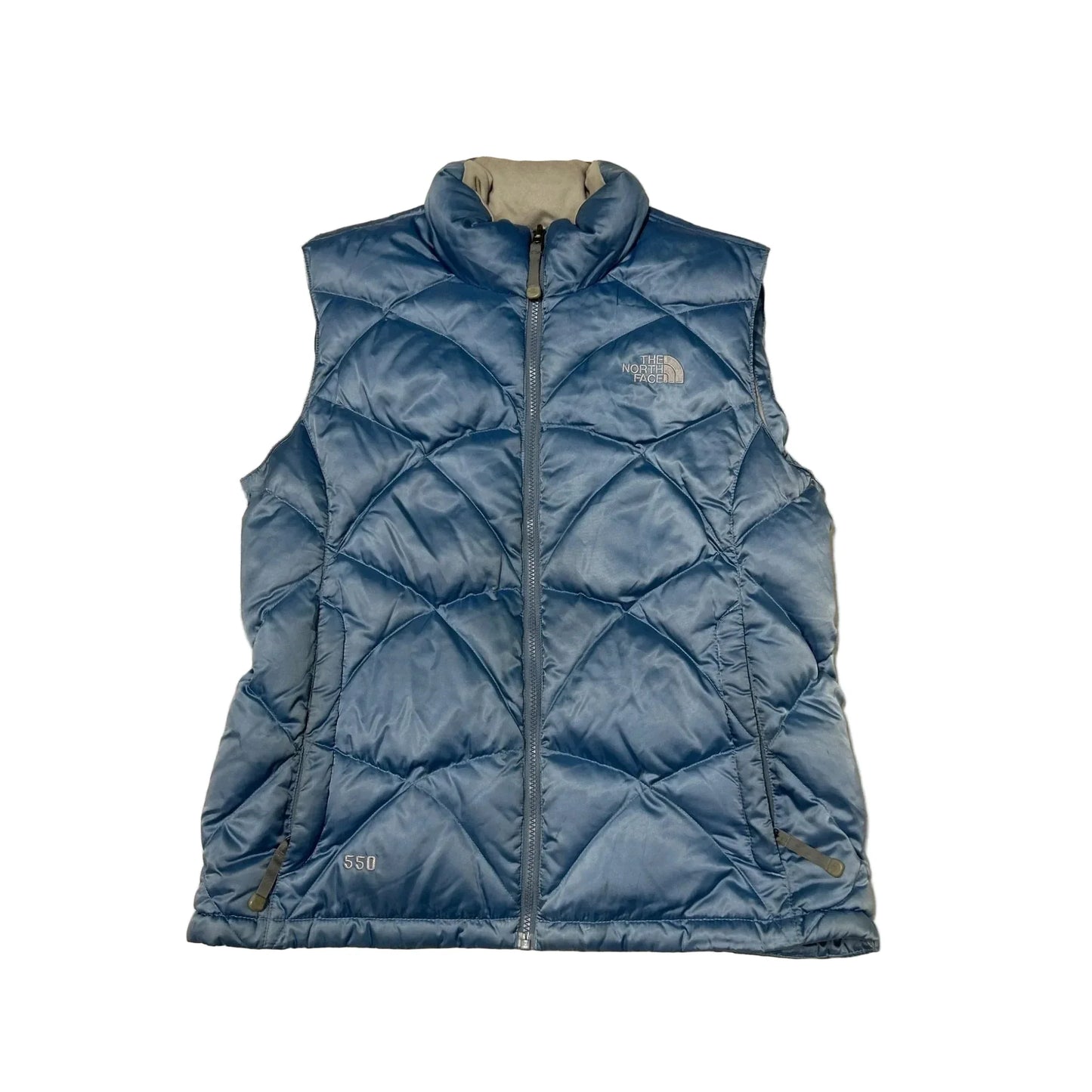 Vest Puffer & Quilted By The North Face In Blue, Size: L