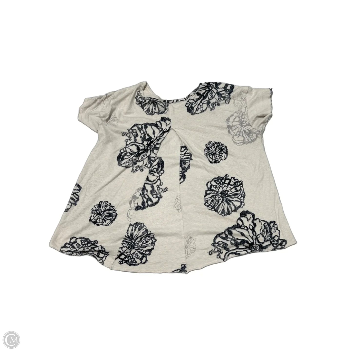 Top Short Sleeve By Pilcro In Tan, Size: Xs