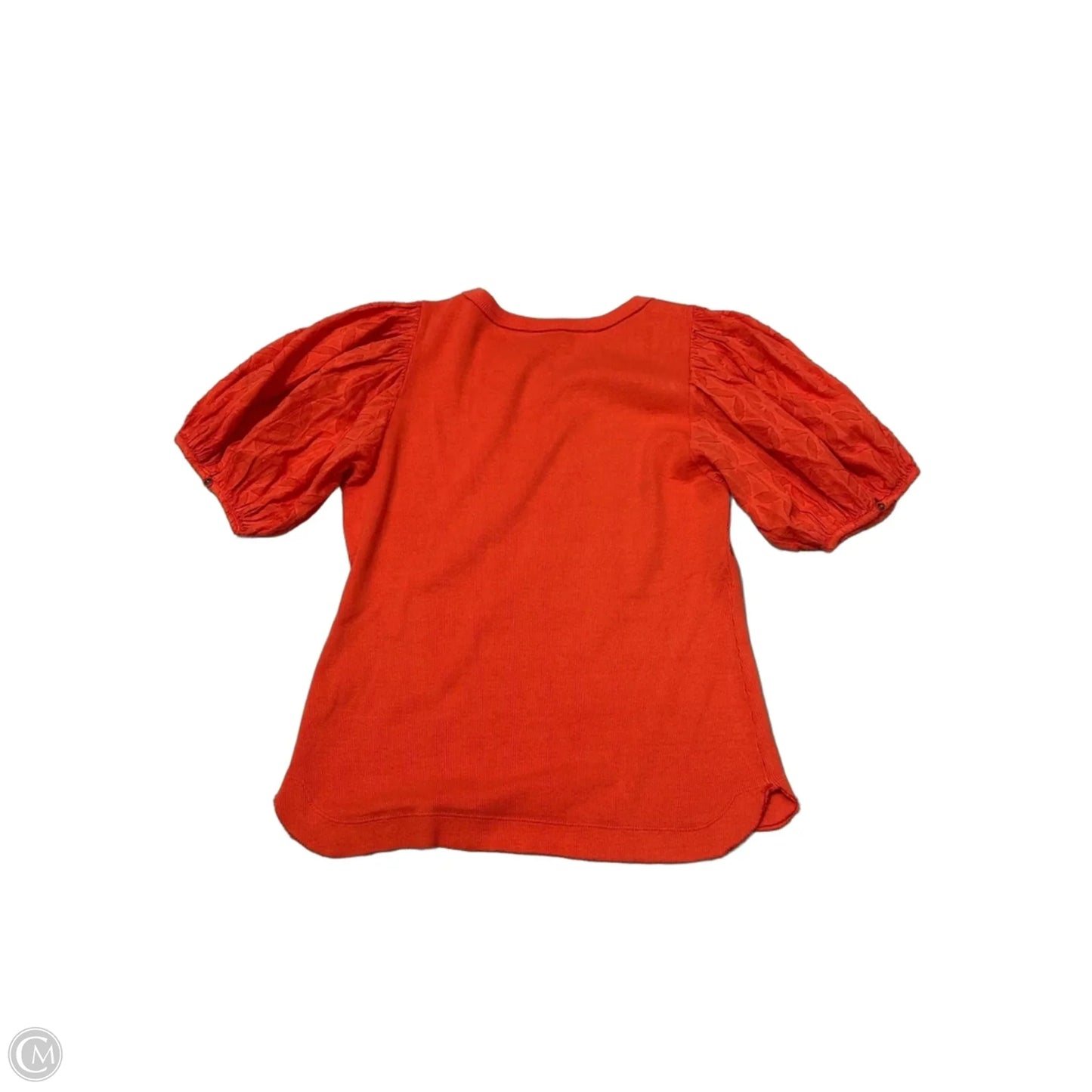 Top Short Sleeve By Pilcro In Orange, Size: M