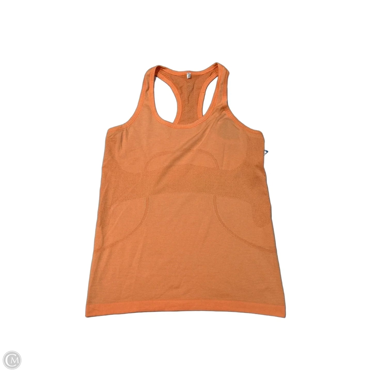 Athletic Tank Top By Lululemon In Orange, Size: M