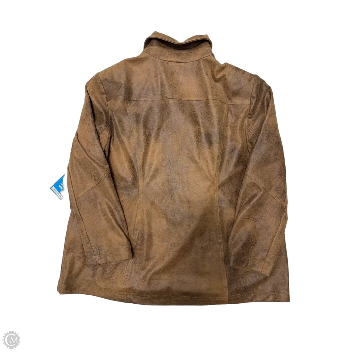Blazer By Chicos In Brown, Size: Xl
