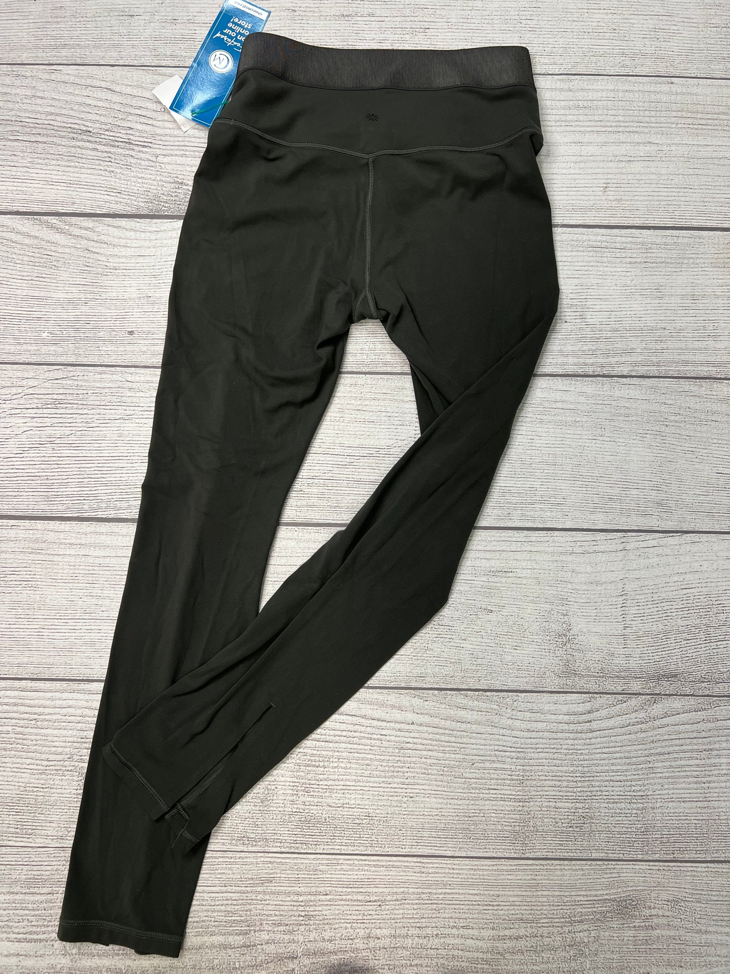 Athletic Leggings By Athleta In Green, Size: M