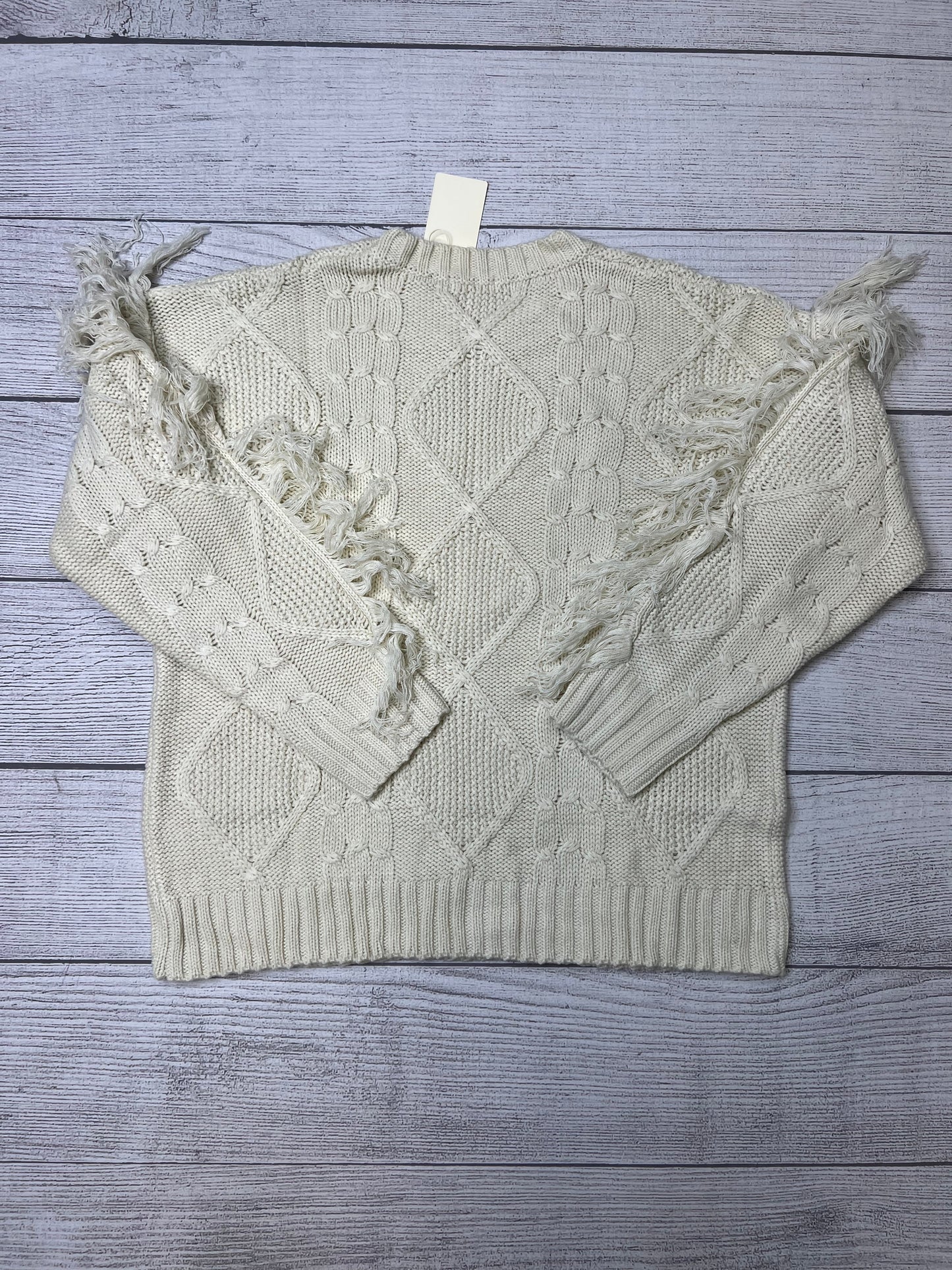 Cream Sweater La Miel, Size L