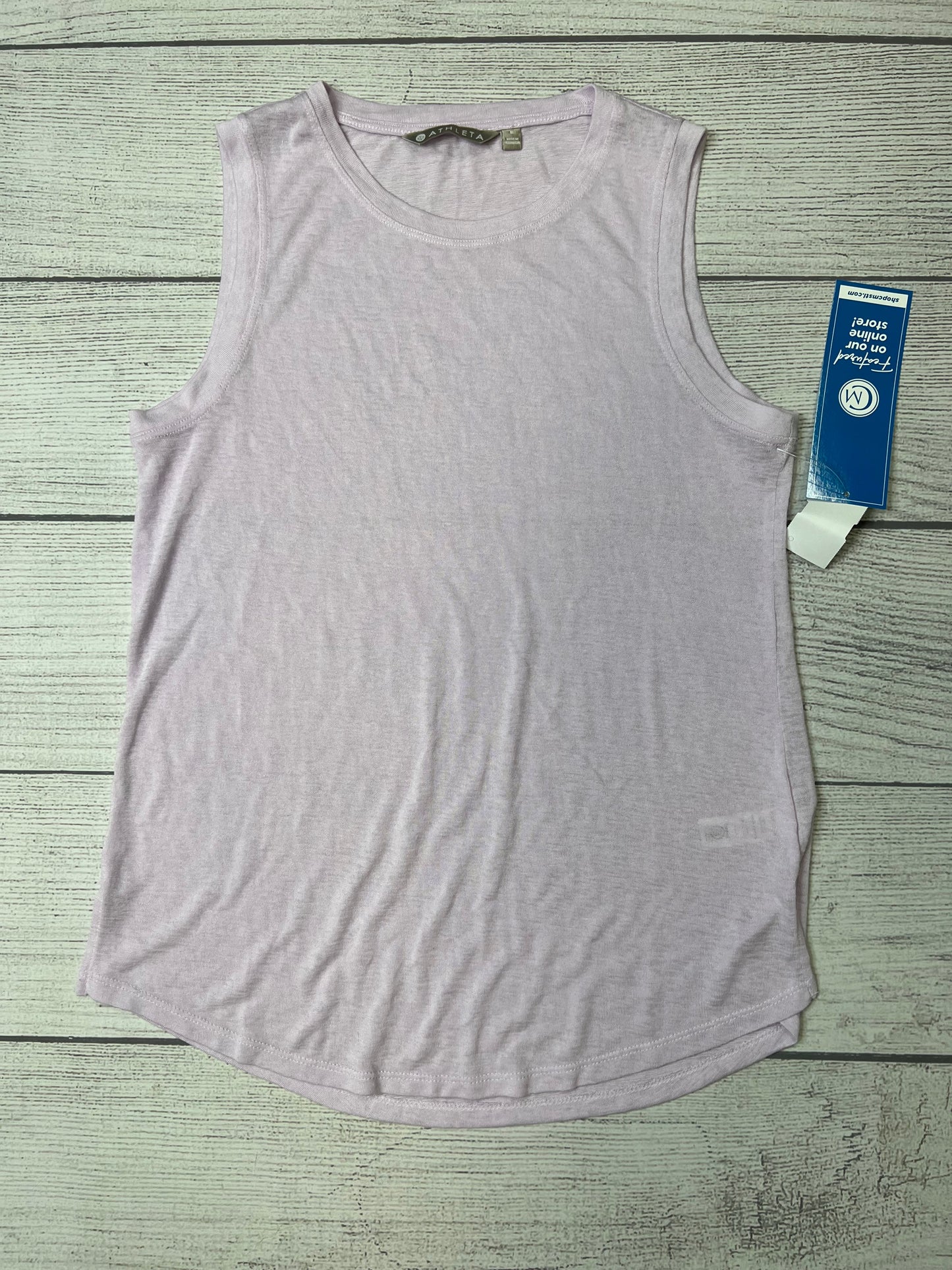 Purple Athletic Tank Top Athleta, Size S