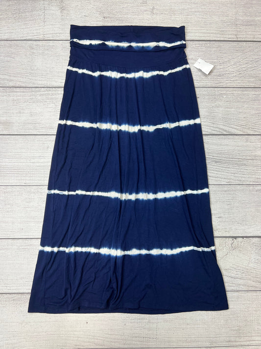 Navy Skirt Maxi Motherhood, Size M