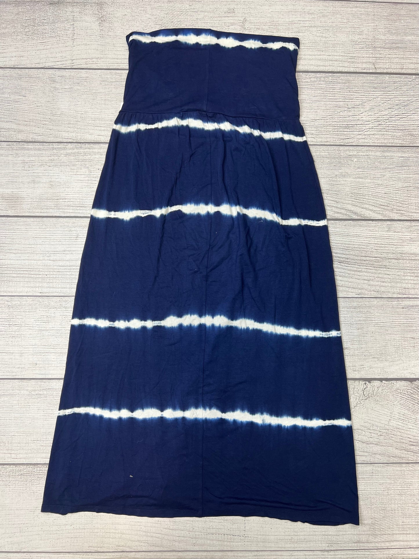 Navy Skirt Maxi Motherhood, Size M