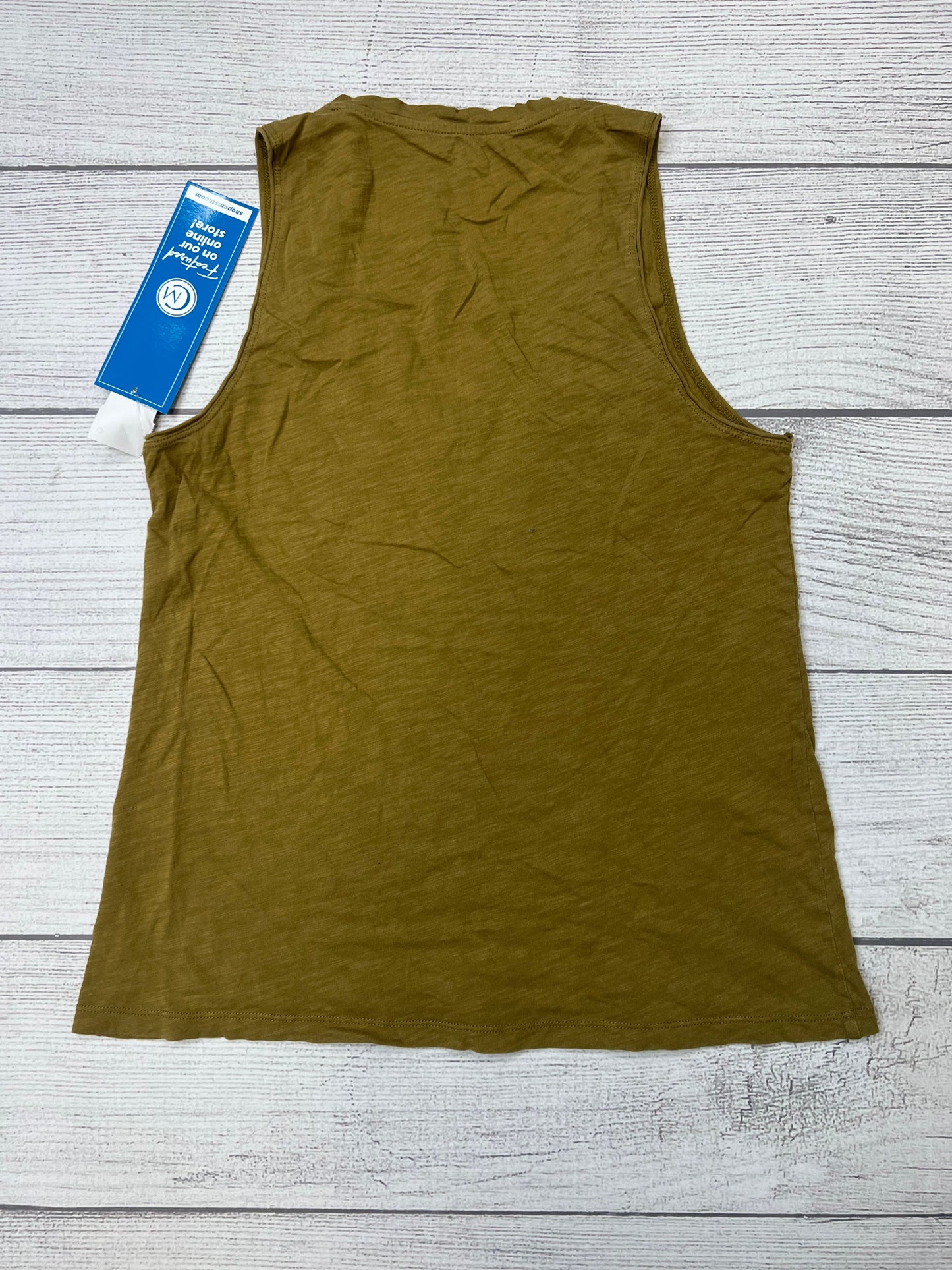 Olive Top Sleeveless Madewell, Size S