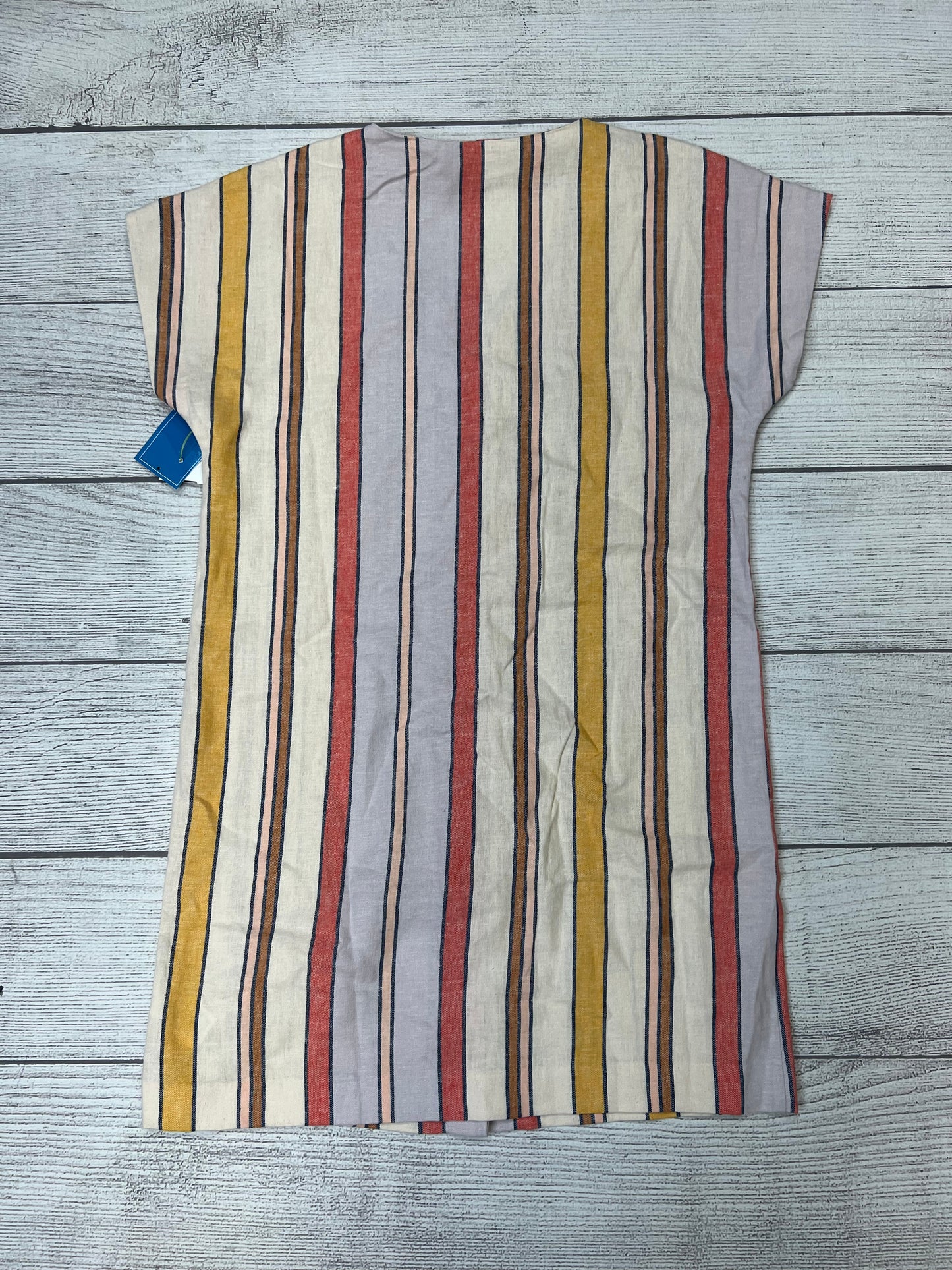 Striped Dress Casual Short Madewell, Size Xs