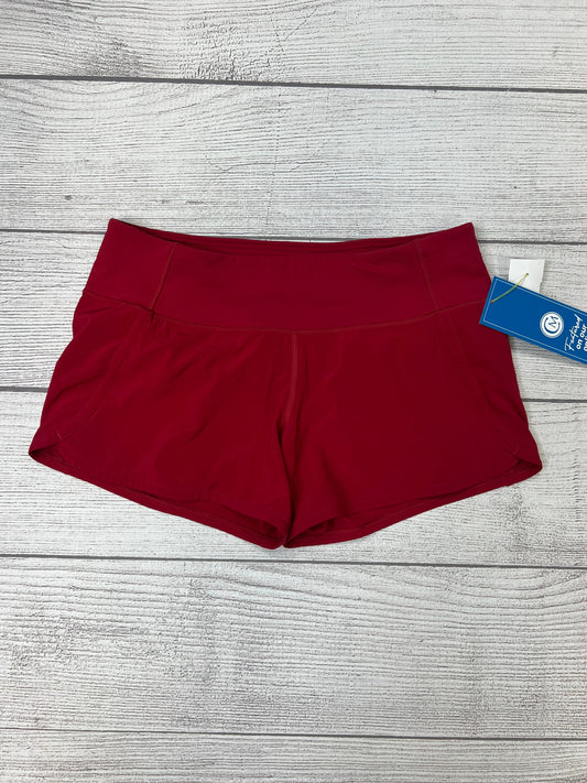 Red Athletic Shorts Lululemon, Size S