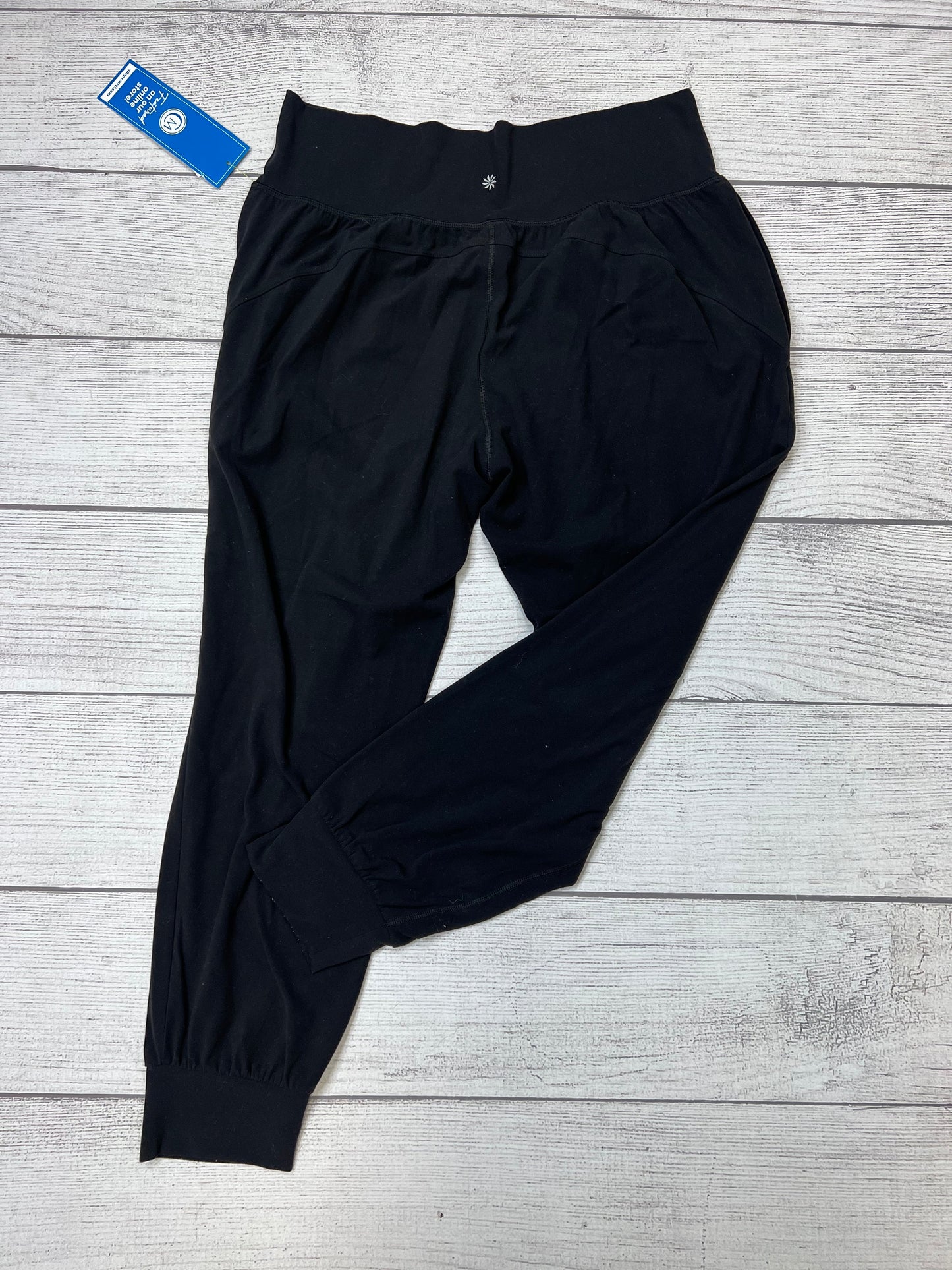 Black Athletic Pants Athleta, Size Xl