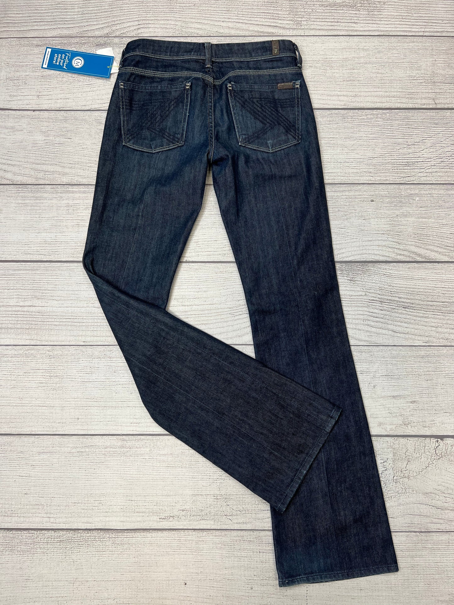 Denim Jeans Designer 7 For All Mankind, Size 4