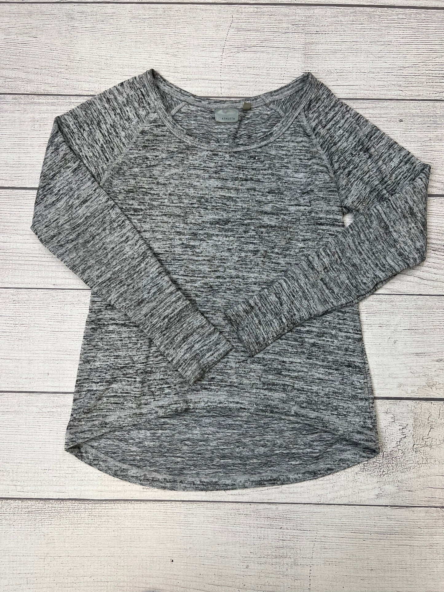 Grey Top Long Sleeve Athleta, Size M