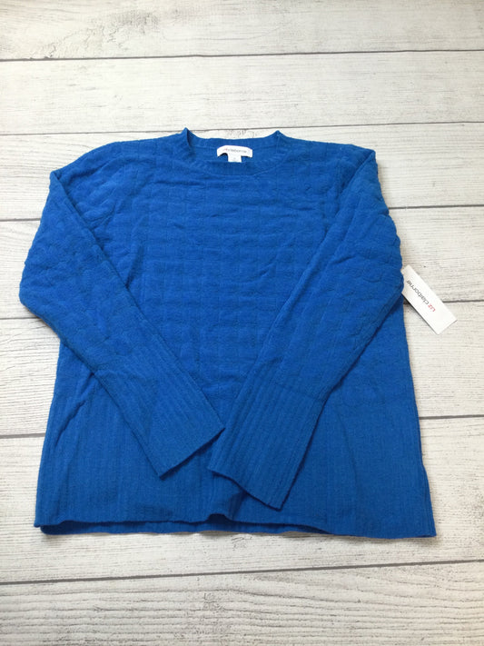 Sweater By Liz Claiborne In Blue, Size: S