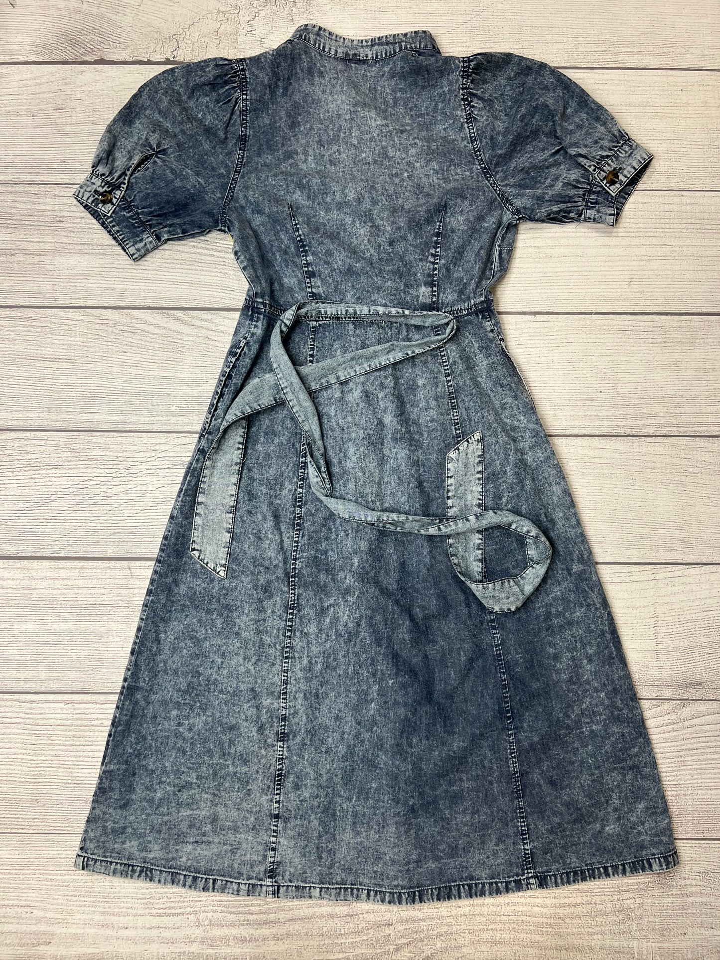 Denim Dress Casual Midi Who What Wear, Size Xs