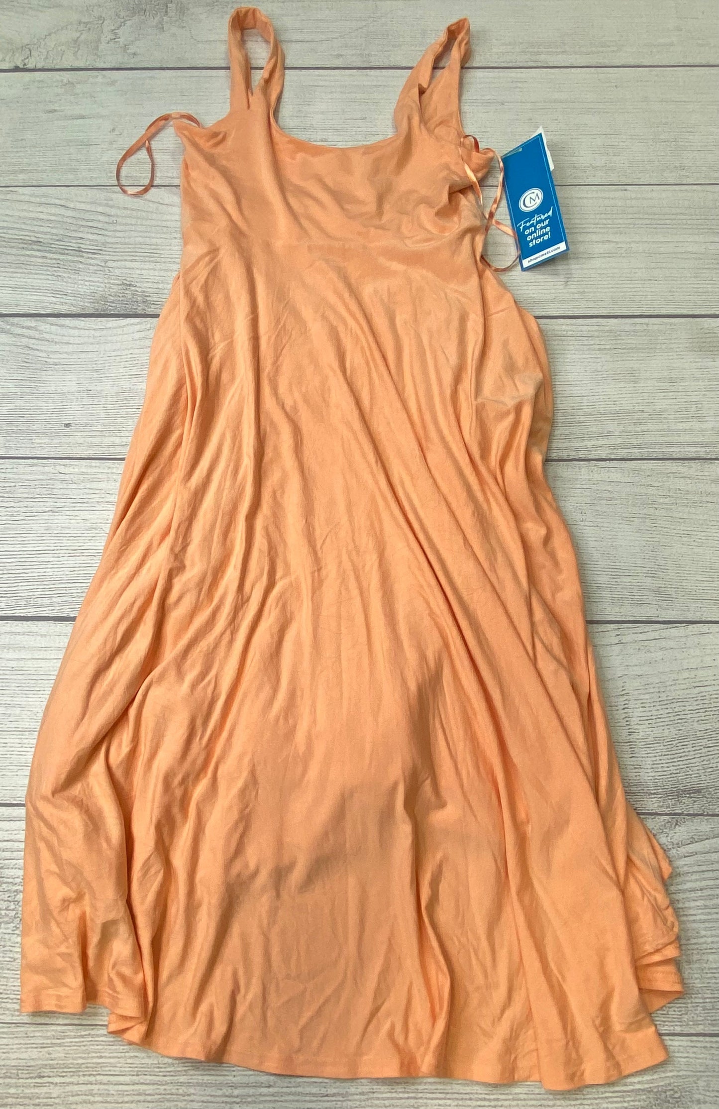 Orange Athletic Dress Athleta, Size M