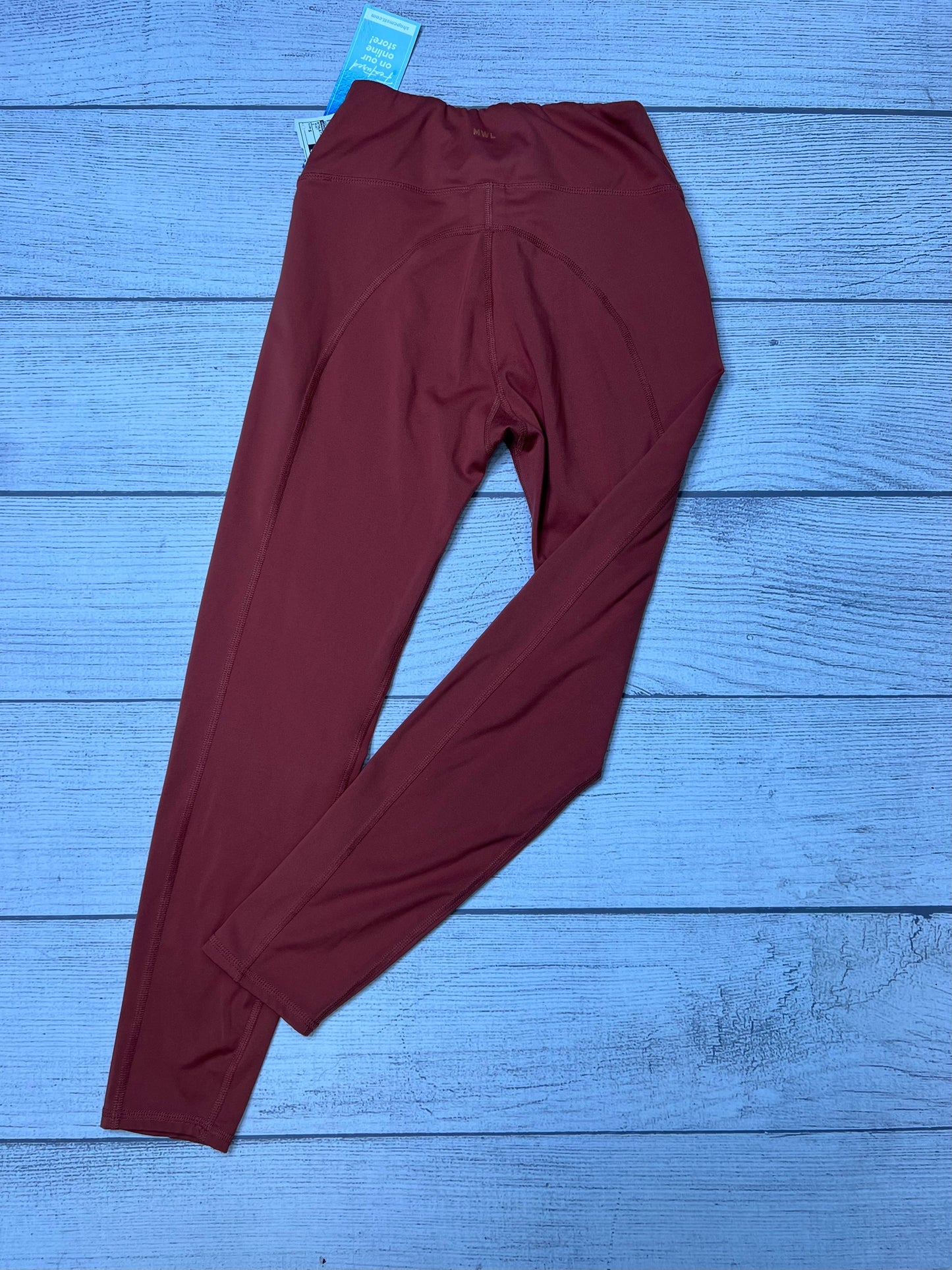 Rust Athletic Leggings Madewell, Size S