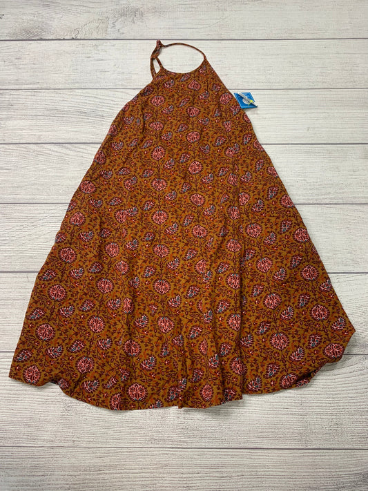 Print Dress Casual Short Madewell, Size Xxs