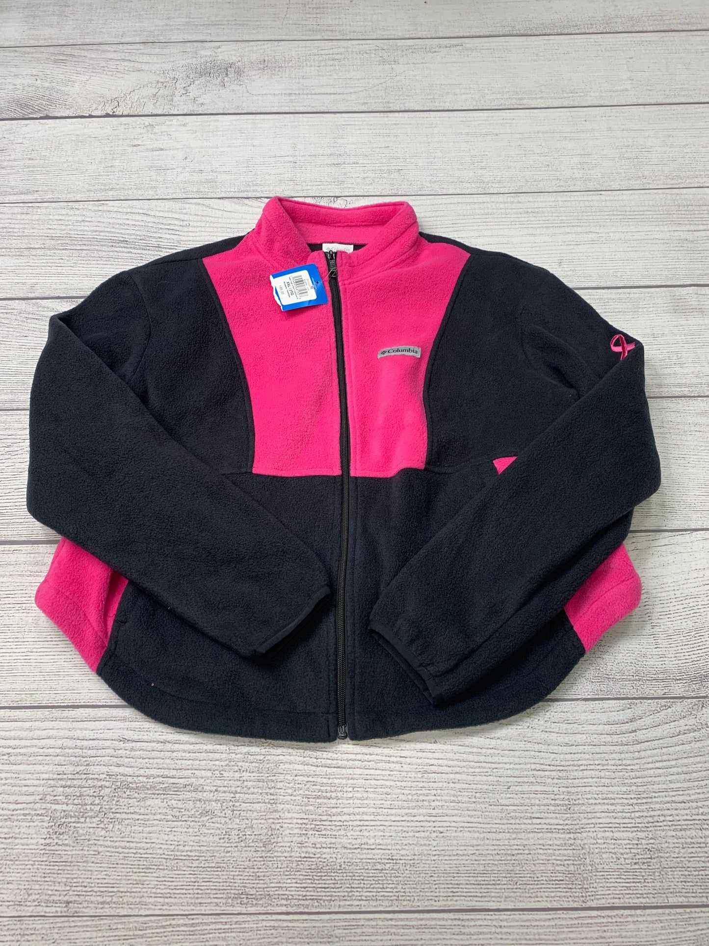 Pinkblack Athletic Fleece Columbia, Size Xxl