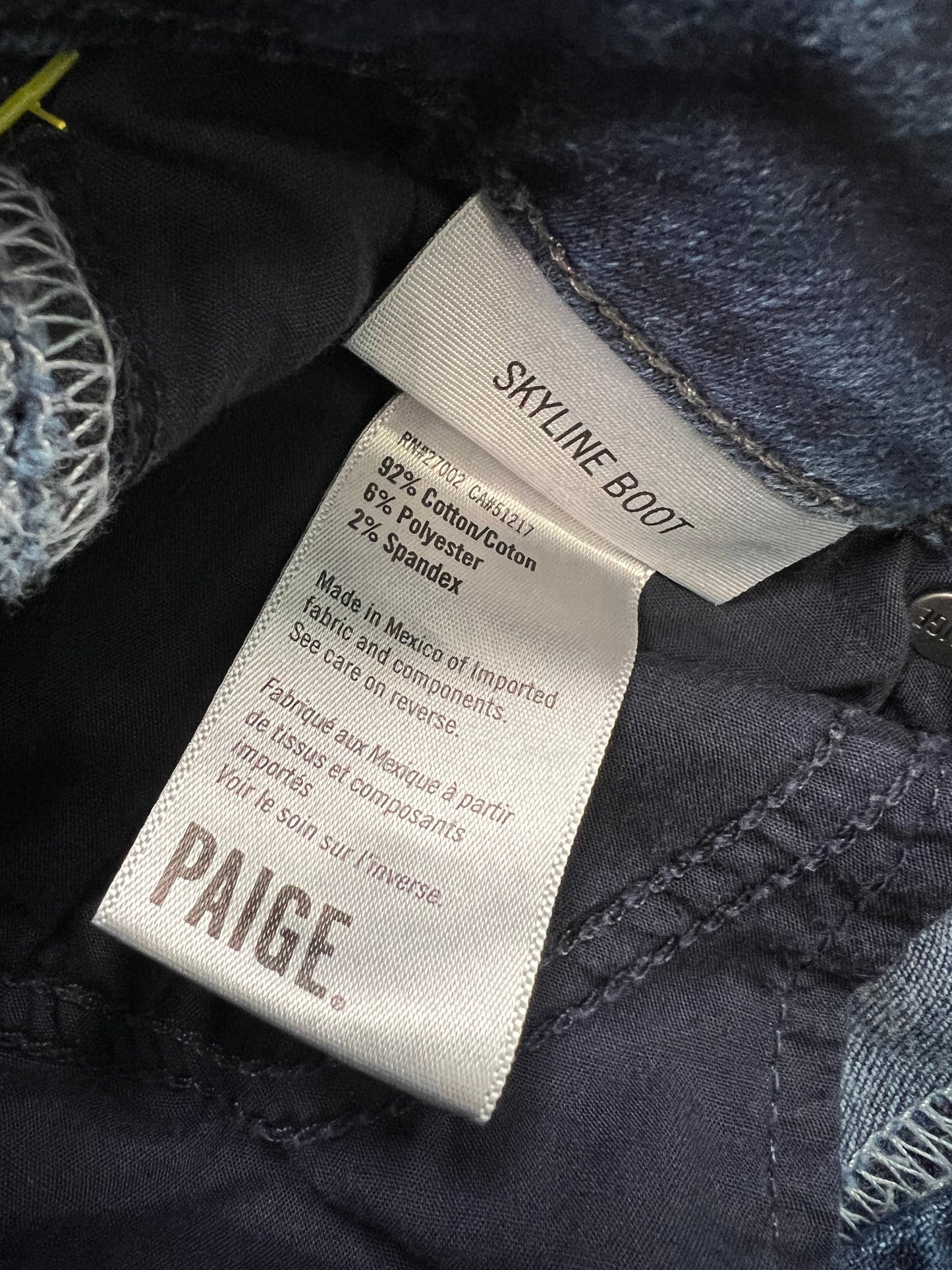 Blue Jeans Designer Paige, Size 6