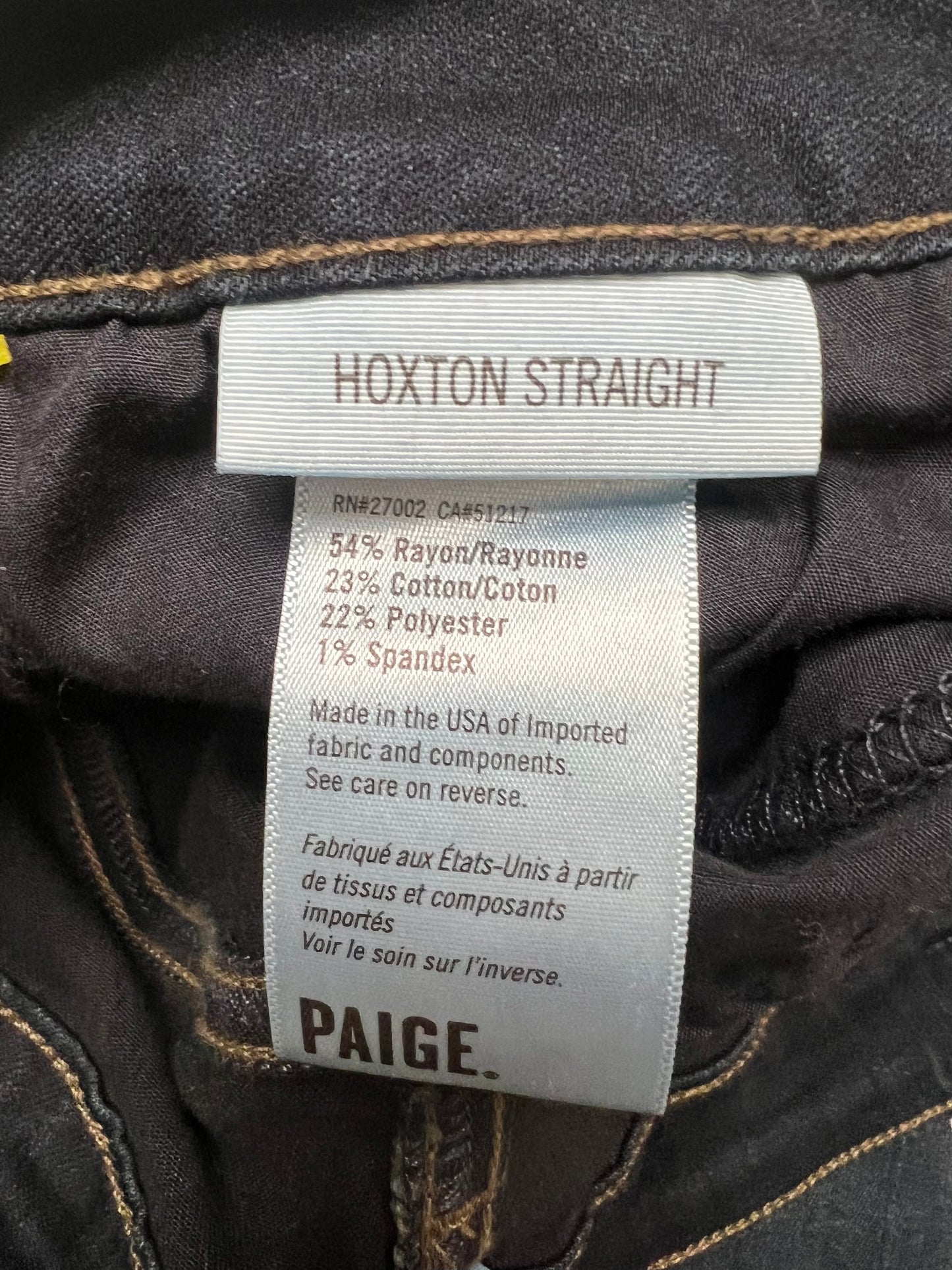 Denim Jeans Designer Paige, Size 10