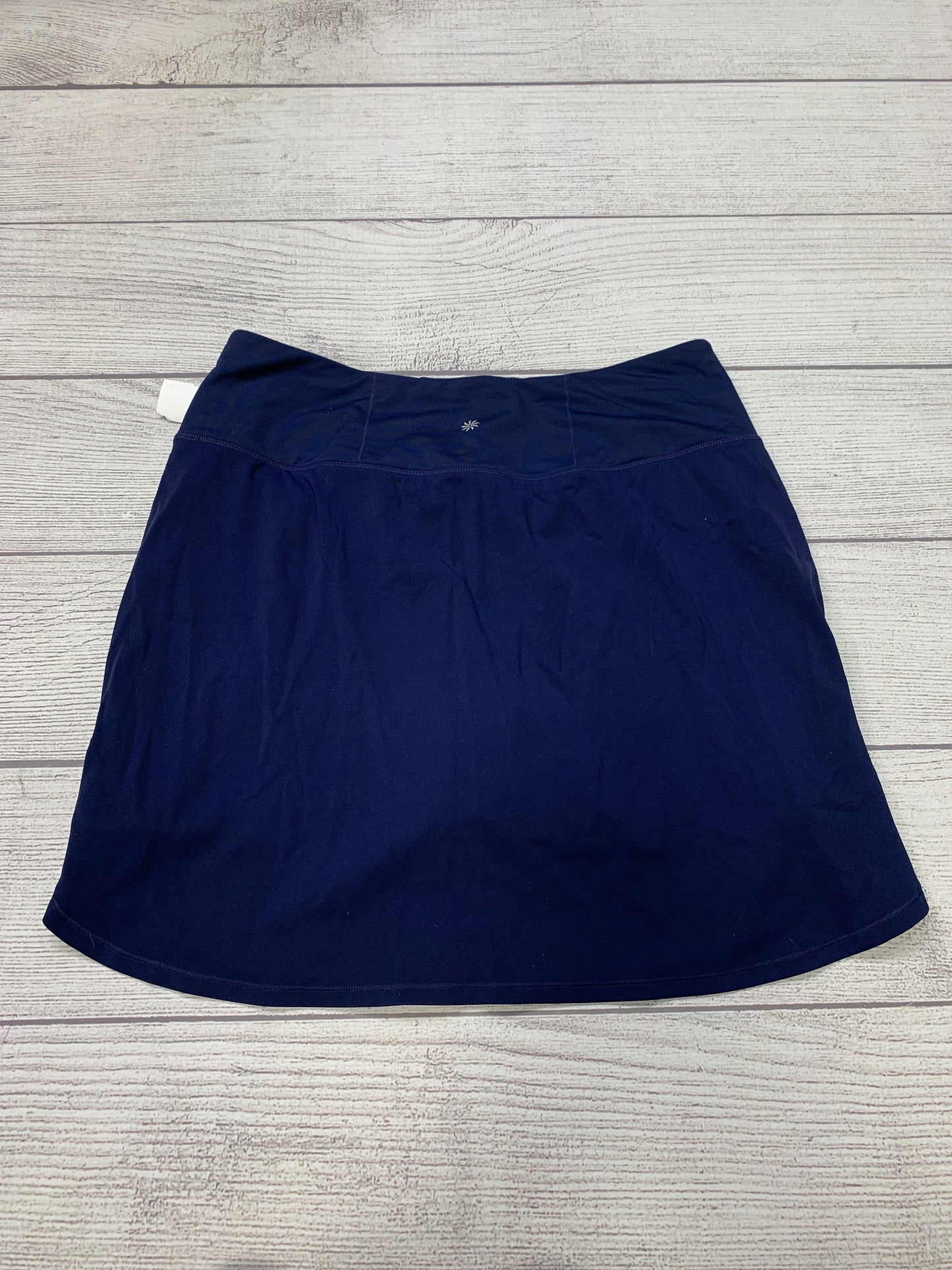 Navy Athletic Skirt Skort Athleta, Size L