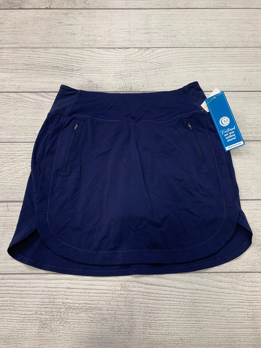 Navy Athletic Skirt Skort Athleta, Size L