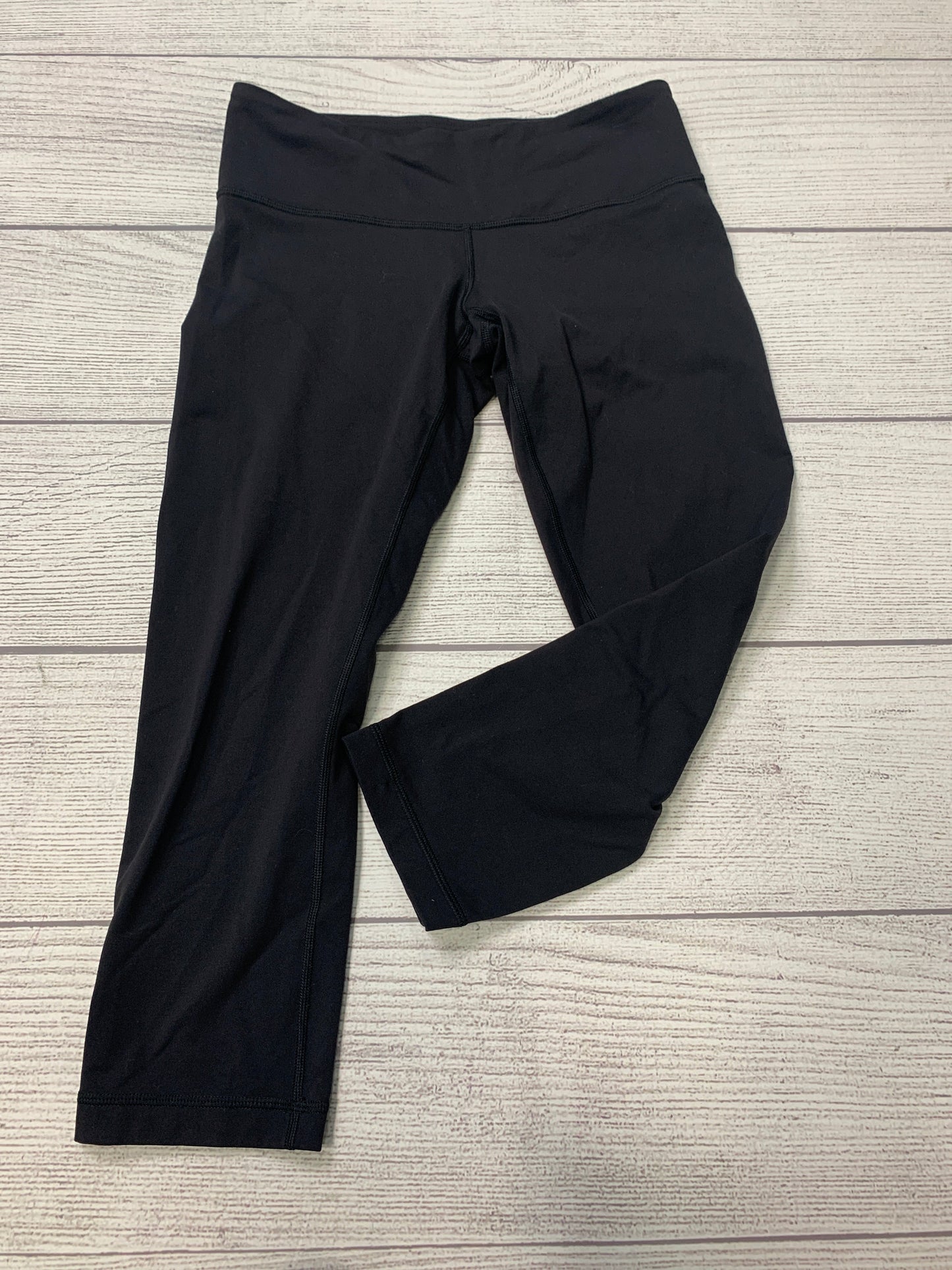 Black Athletic Capris Lululemon, Size M