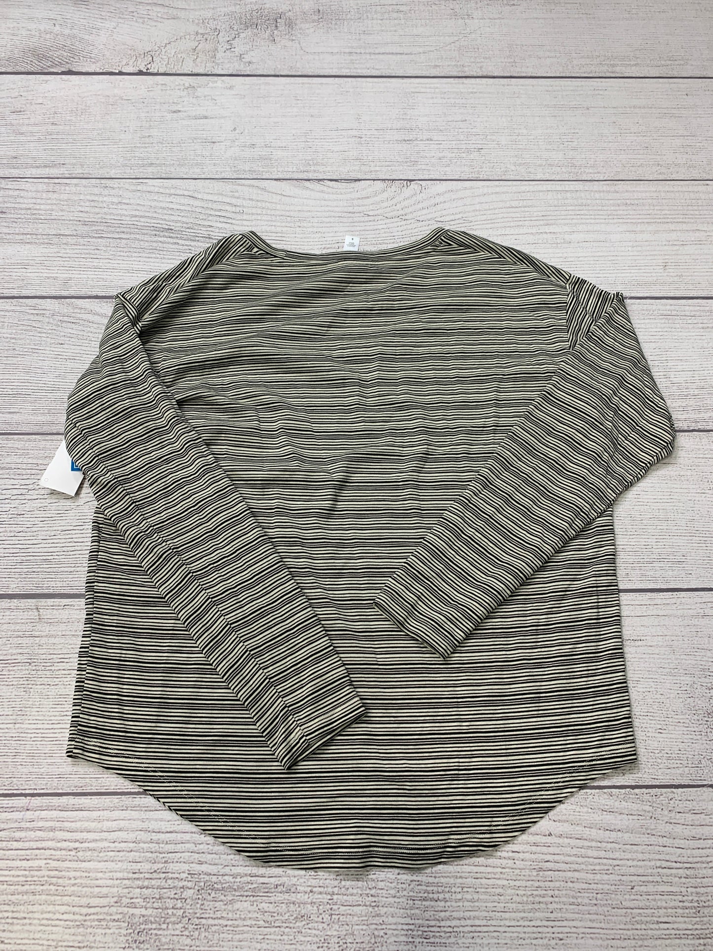 Striped Top Long Sleeve Athleta, Size S