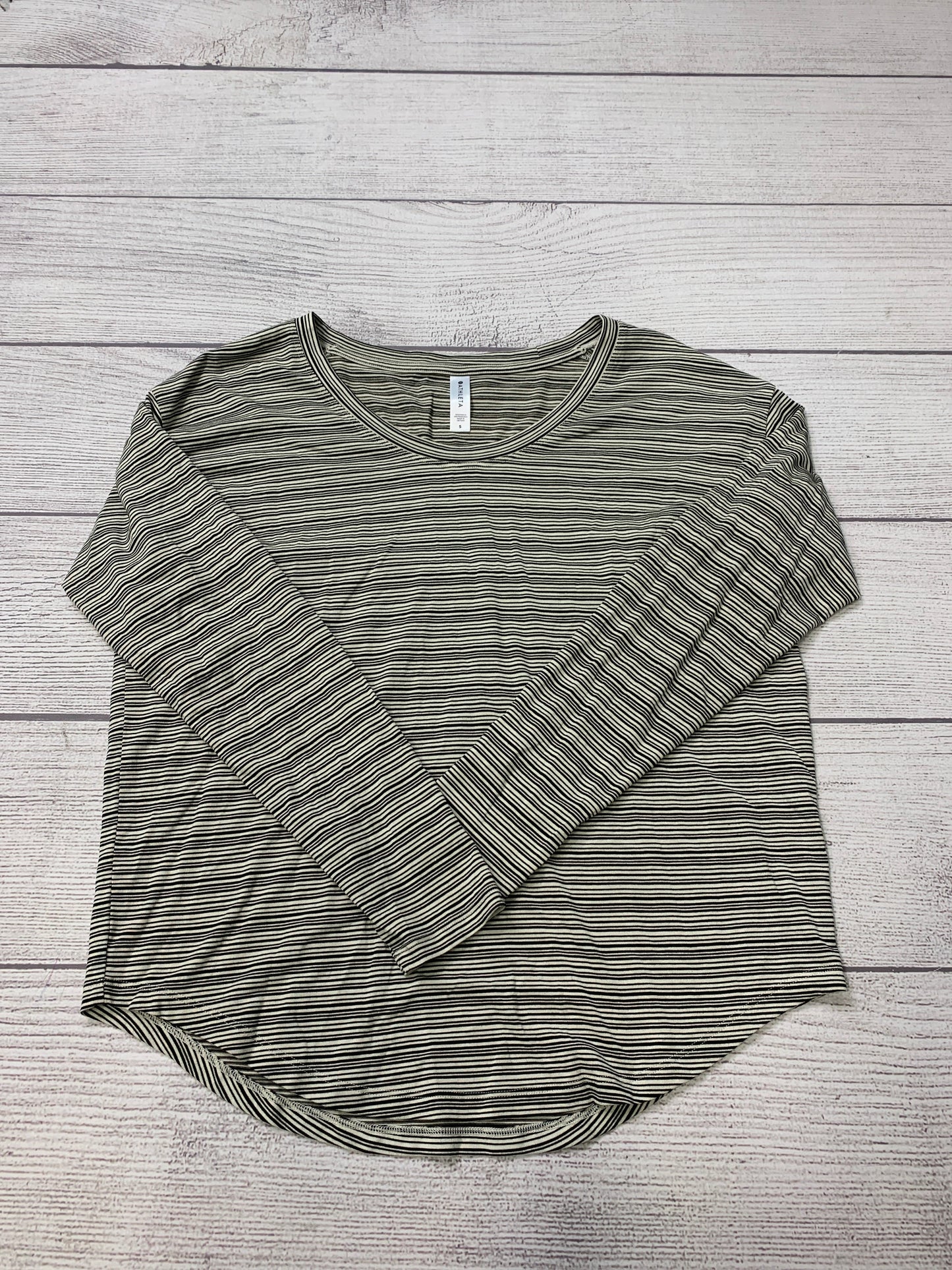 Striped Top Long Sleeve Athleta, Size S