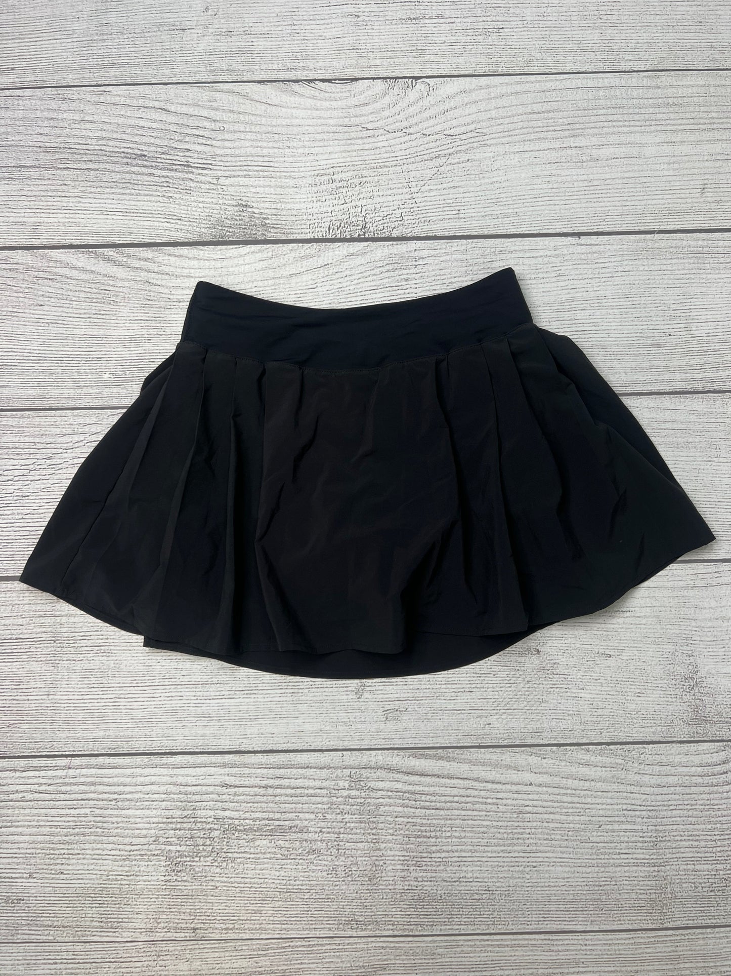 Black Athletic Skirt Skort Lululemon, Size S